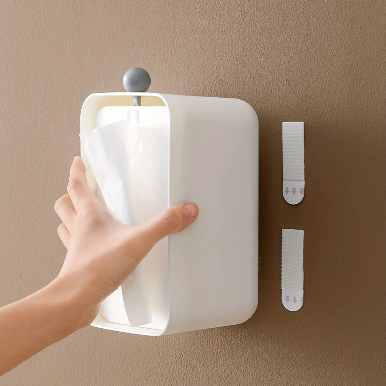 Double-Sided Adhesive Wall Strips — 12/24 Pairs Removable Hooks for Damage-Free Hanging
