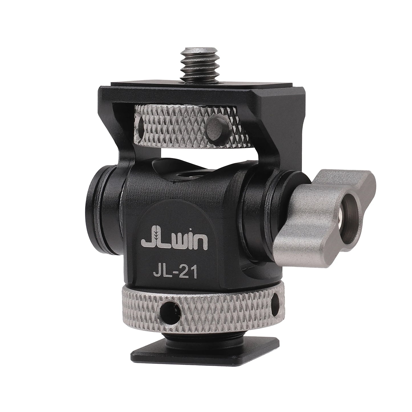 FOTGA Cold Shoe Monitor Mount Bracket – Universal QR Plate for DSLR/SLR Camera, Monitor, and Speedlite, 3KG Payload