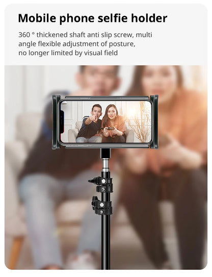 Xnyocn Tripod Floor Tablet Stand — Adjustable Holder for iPad Air, Pro, Mini & 4-13 Inch Tablets