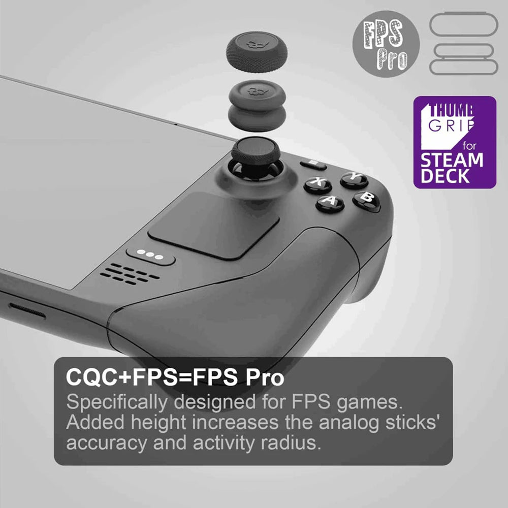 Thumb Stick Cap for Steam Deck OLED & ROG Ally – FPS/TPS Joystick Grips Gaming Accessories