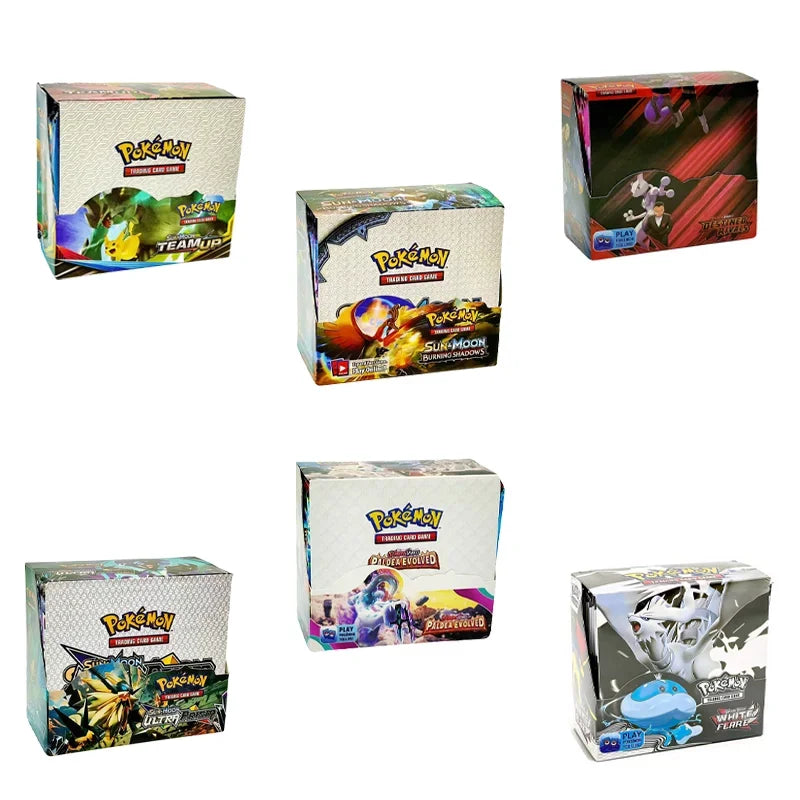 360PCS Pokémon Trading Card Game Booster Set – Prismatic Evolutions Scarlet & Violet English Battle Cards Collection Gift Pack
