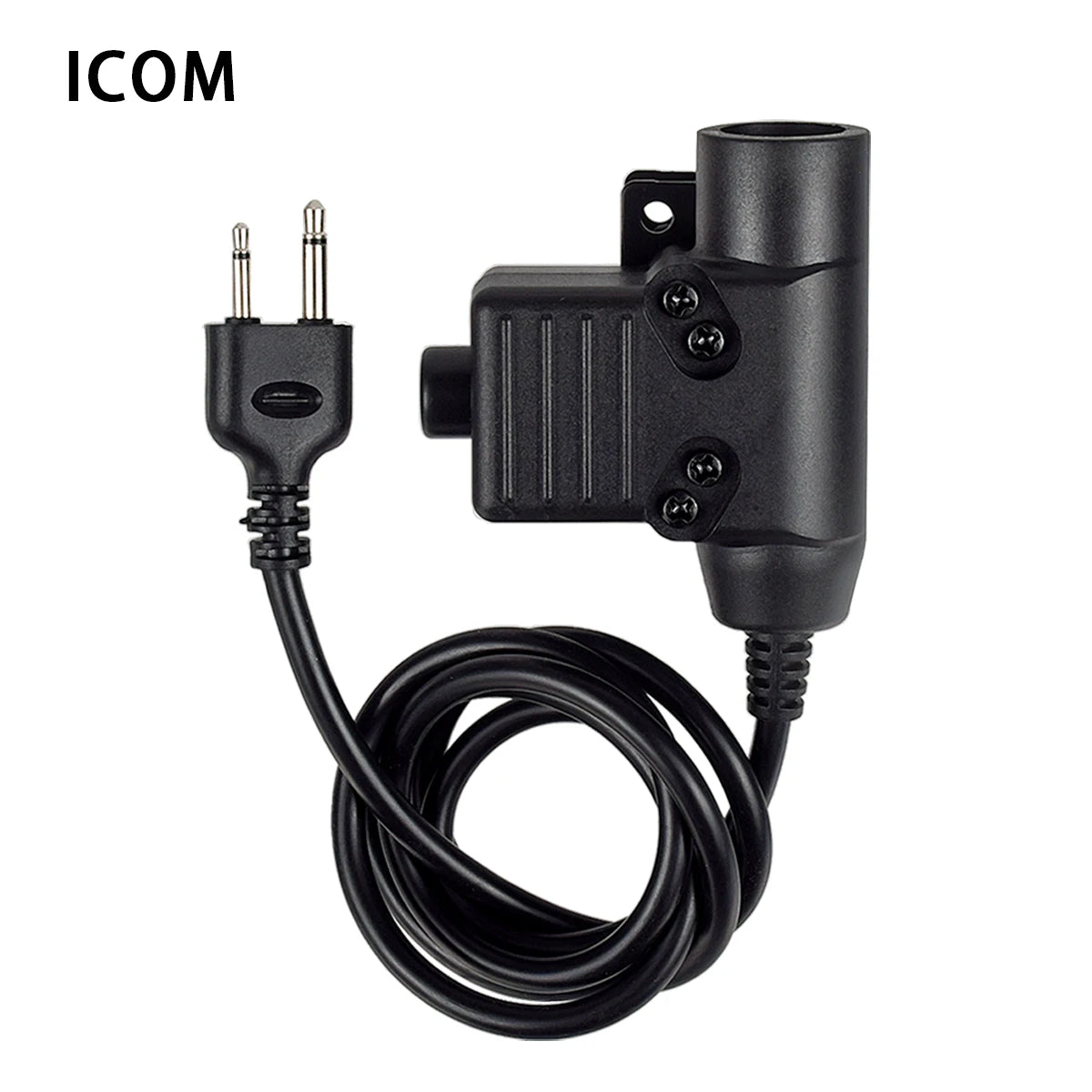 Tactical Bowman Elite II Headset – U94 PTT Communication Headphone for Kenwood & Baofeng UV-5R Radio Accessory