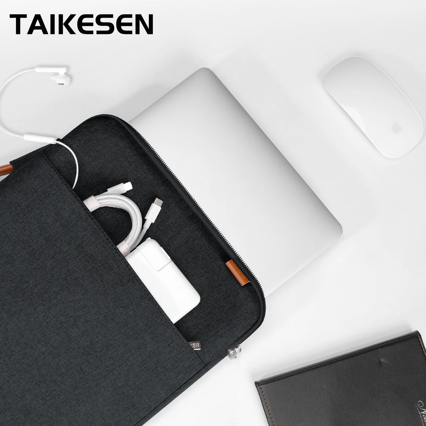 Laptop Case Sleeve for 12-15.6 Inch - Carrying Cover for MacBook Air M2 13.3, Pro 14, Huawei, Xiaomi, HP, Dell, Lenovo
