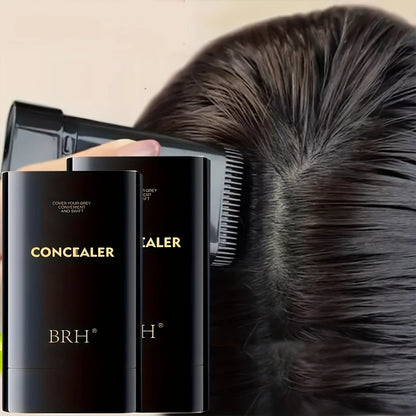 2-in-1 Hair Dye Stick with Comb - Quick Gray Coverage and Easy Temporary Hair Color