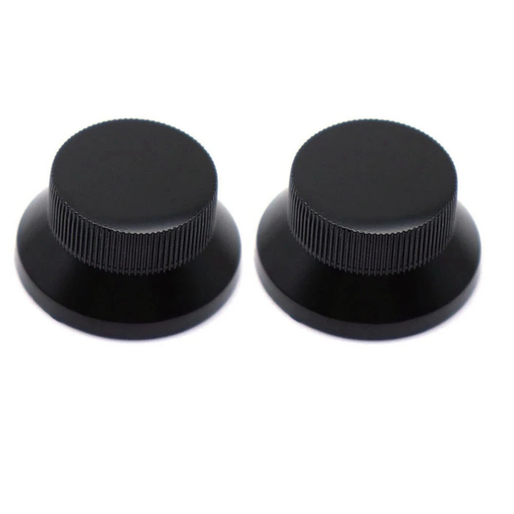Metal Guitar Bass Top Hat Knobs - Speed Control Knobs for LP & SG Electric Guitars