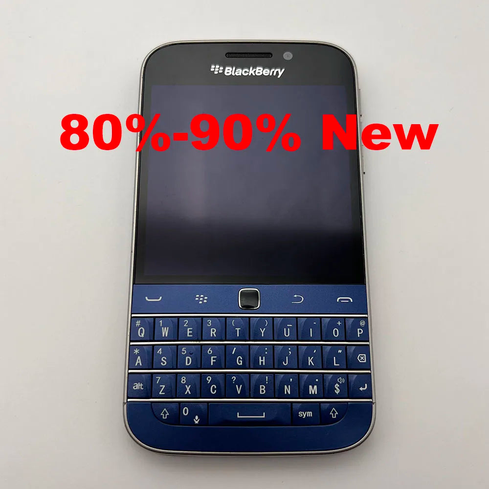BlackBerry Classic Q20 - Unlocked 4G LTE QWERTY Keyboard Smartphone 16GB