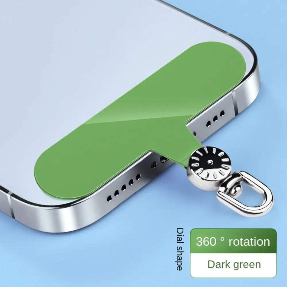 360° Rotatable Anti-Lost Phone Lanyard Tether Tabs – Mobile Phone Replacement Pad Strap Gasket Hanging Attachment Connector