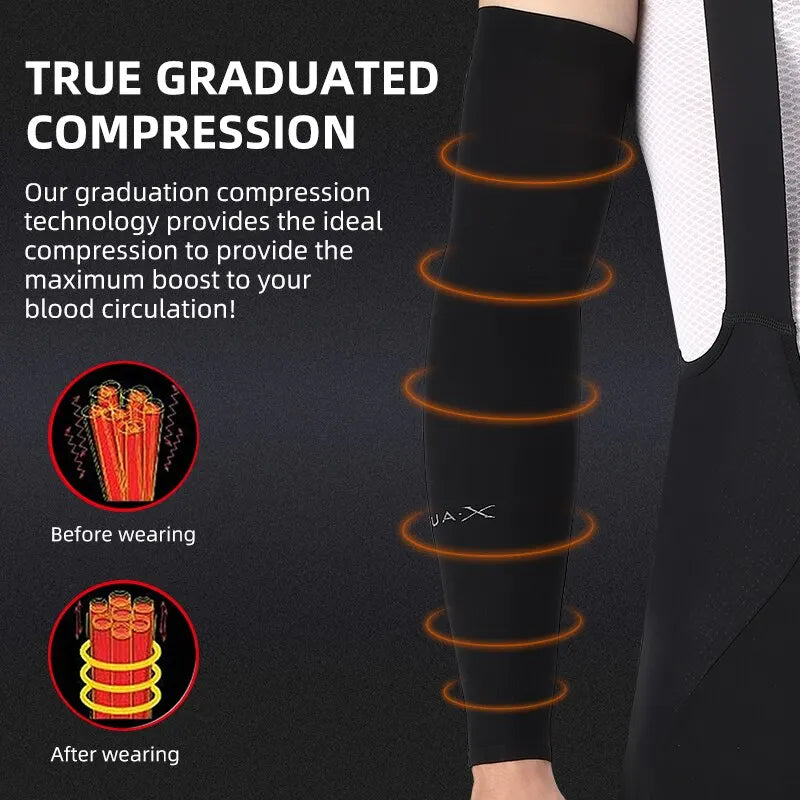 WEST BIKING Ice Silk Sports Arm Sleeves: Sun UV Protection for Cycling, Running, Gym - Cool Summer Arm Sleeves for Outdoor Travel & Fitness