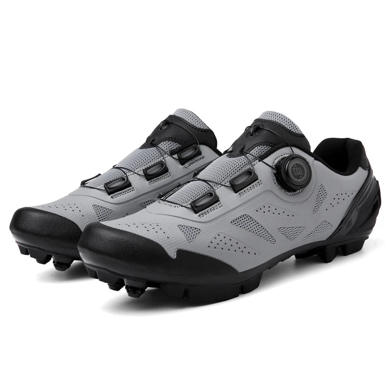 MTB Cycling Shoes — Flat Mountain Sneakers for Men & Women, SPD Cleat Compatible