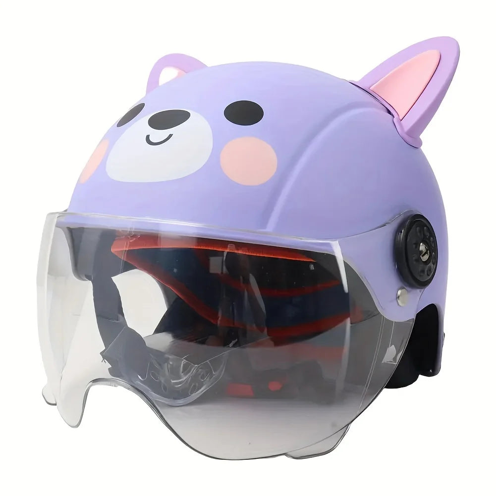 Child Riding Helmet – Adjustable Ultra-Light Shock Absorbing ABS Safety Helmet for Kids, Toddler Skateboard & Bike Protection