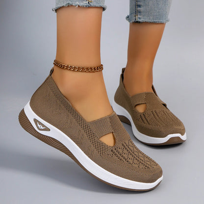 Spring Women's Sports Shoes – Breathable, Lightweight, Non-Slip, Wear-Resistant Casual Sneakers