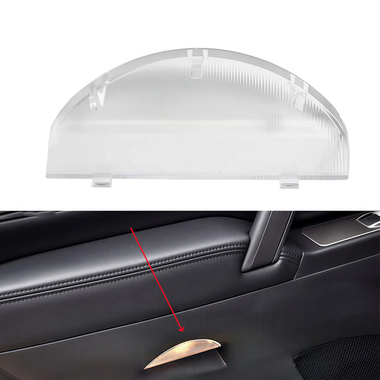 Car Door Light Panel Lamp Cover – Compatible with Mitsubishi Pajero V87 V93 V97 2006–2021 Interior Door Light Trim Replacement Cover