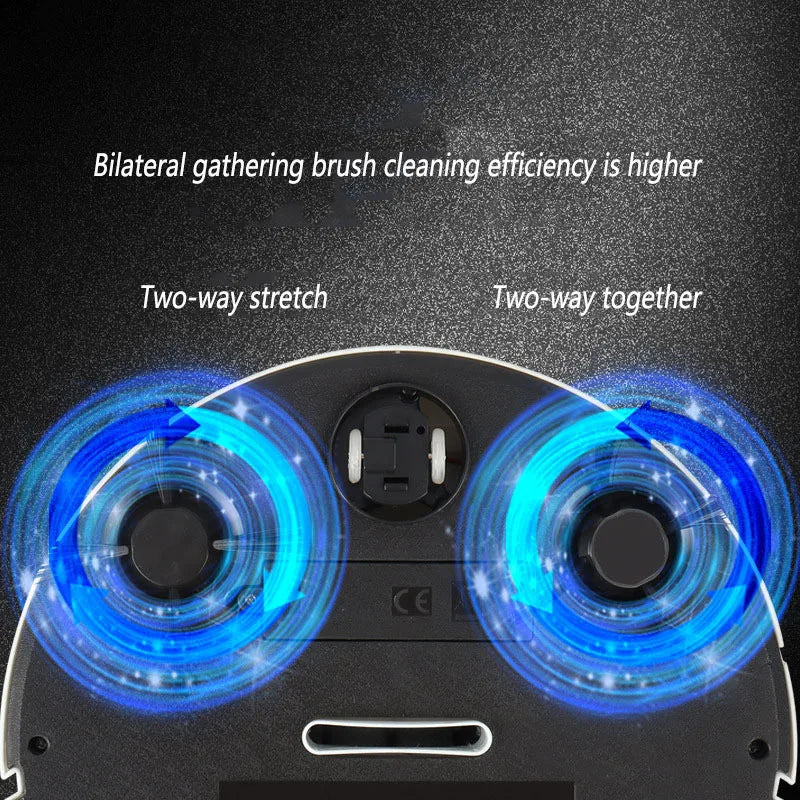 2024 Smart Robot Vacuum Cleaner – Automatic Dry & Wet Cleaning, Intelligent Charging for Home