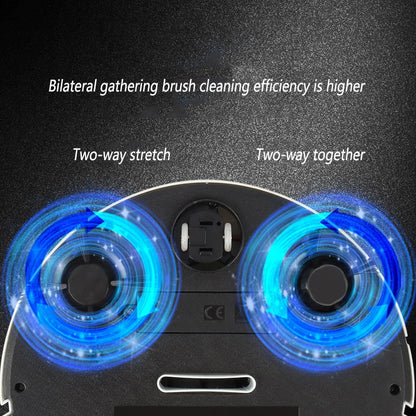 2024 Smart Robot Vacuum Cleaner – Automatic Dry & Wet Cleaning, Intelligent Charging for Home