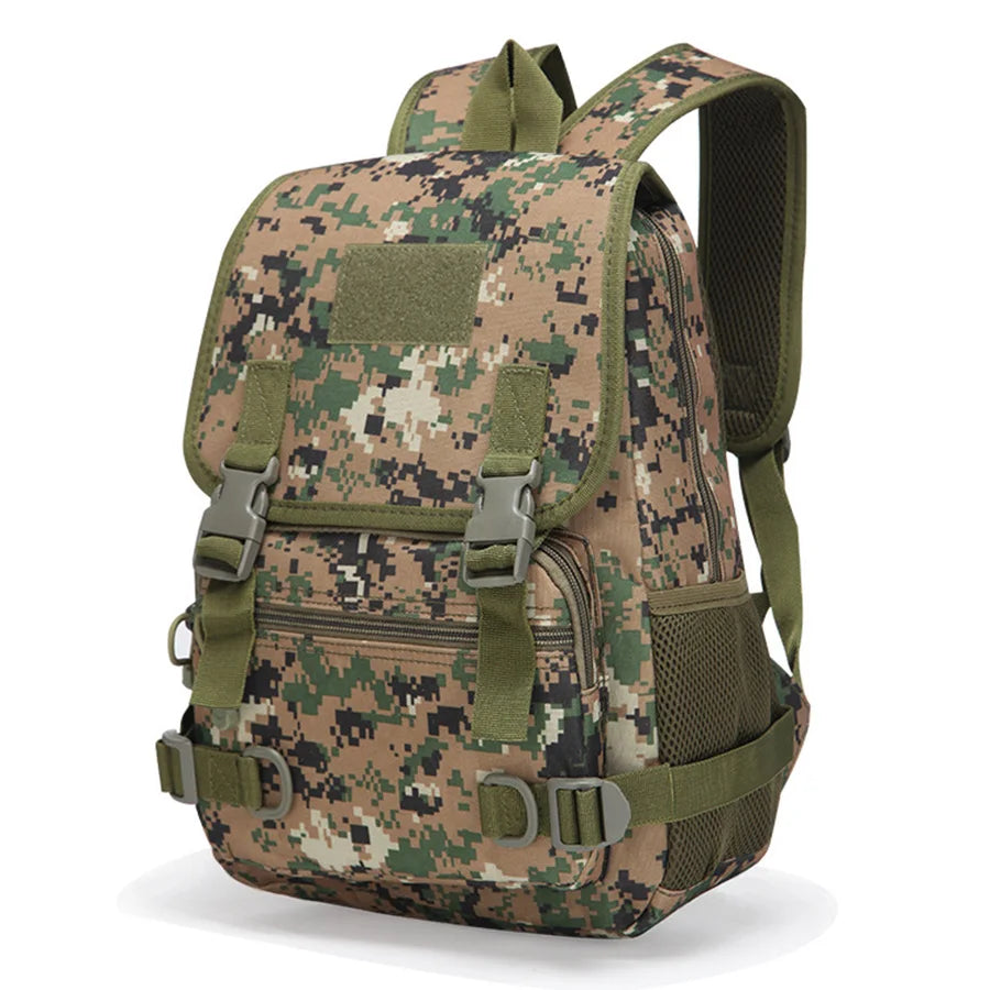20L Mini Outdoor Backpack – Multi-Compartment Camping & Hiking Daypack