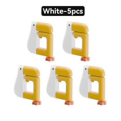 Thinking Duck Portable Hook — Non-Punching Hanging Decor for Table, Wall, Wallet & Handbag, Student & Office Supplies