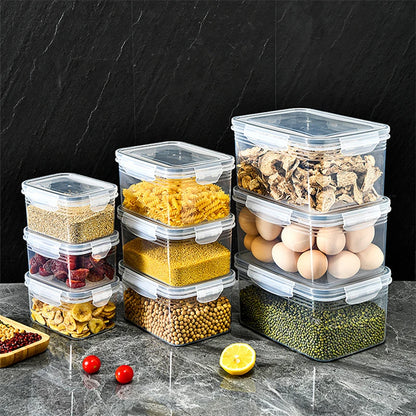 Refrigerator Storage Box – Fridge Organizer for Fresh Vegetables and Fruits, Drain Basket Storage Containers for Kitchen