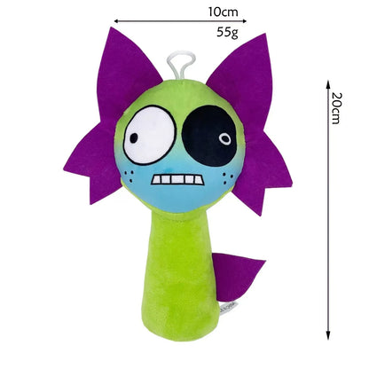 Sprunki Plush Toy Set Soft Cartoon Stuffed Animal Plush Dolls Collectible Fan Gift for Birthdays & Christmas