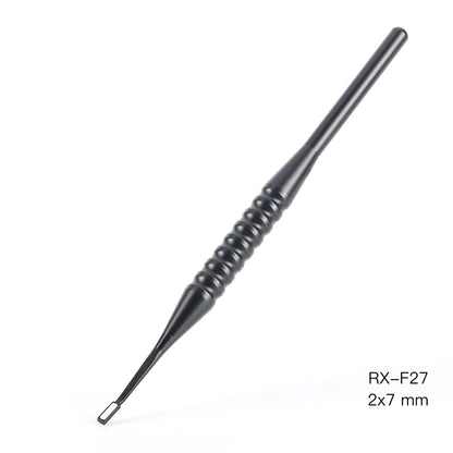 AZDENT Dental Micro Mouth Mirror – 2mm/3mm/5mm Anti-Fog Odontoscope with Detachable Handle for Oral Check