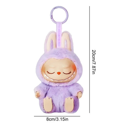Labubu Have A Seat Series Anime Figure PVC Keychain Doll – Kawaii Monster Pendant Toy Gift