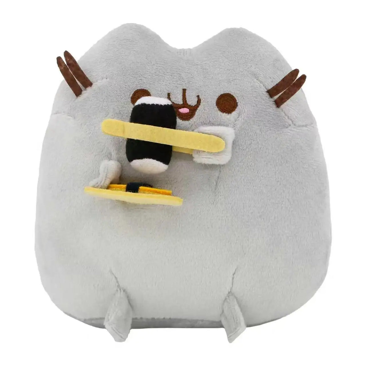 Cute Simulated Cat Plush Doll - 2026 Anime-Inspired Soft Stuffed Toy for Tabletop, Bedroom, and Home Decor