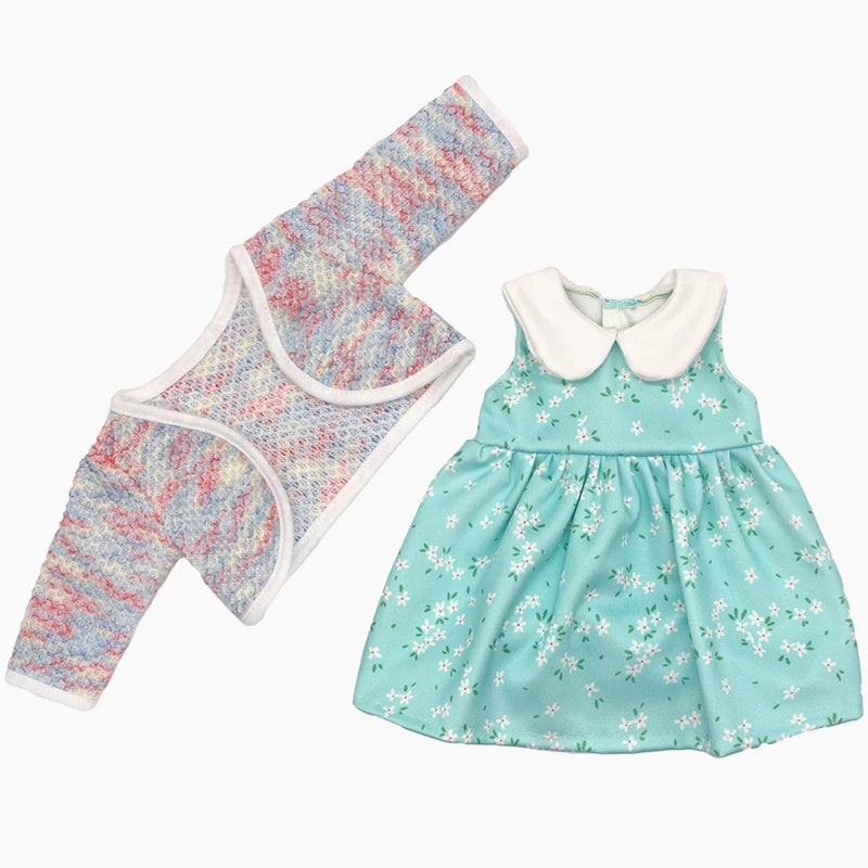 18-Inch American Girl Doll Clothes – Coat, Tights & Pants Outfit for Newborn & Baby Dolls