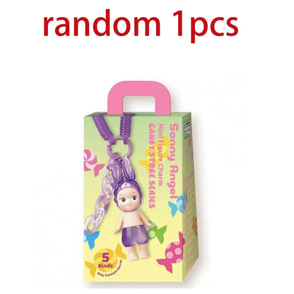 Sonny Angel Candy House Series Blind Box – Cute Doll Keychain Pendant, Handmade Birthday Gift for Girls