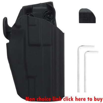 Adjustable Gun Holster — Right/Left Hand Waist Carry Case for Tactical Pistols