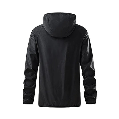 LNGXO Waterproof Hiking Jackets for Men & Women – Sun Protection Windbreaker, Camping, Climbing, and Outdoor Rain Coat, Unisex Portable Gear