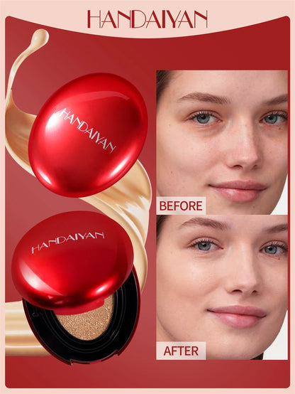 Air Cushion Foundation – Light Natural Moisturizing Concealer, Whitening, Oil-Control, Long-Lasting Base Makeup for Women (Korean Cosmetic)