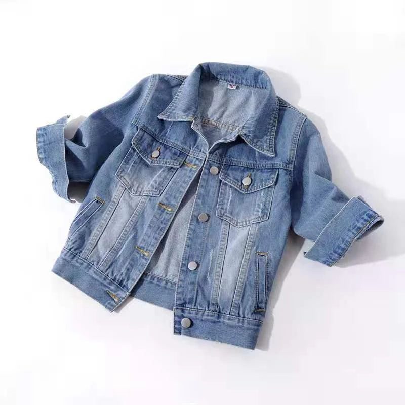 Women’s Denim Jacket – Spring & Autumn Short Coat, Casual Pink Jean Jackets, Loose Purple, Yellow & Blue Outerwear Tops