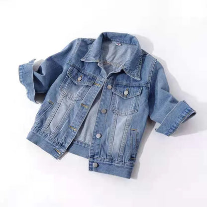 Women’s Denim Jacket – Spring & Autumn Short Coat, Casual Pink Jean Jackets, Loose Purple, Yellow & Blue Outerwear Tops