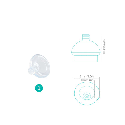 Cat & Dog Aerosol Chamber Inhaler — Portable Pet Spacer with Breathing Indicator Silicone Mask for Veterinary Use