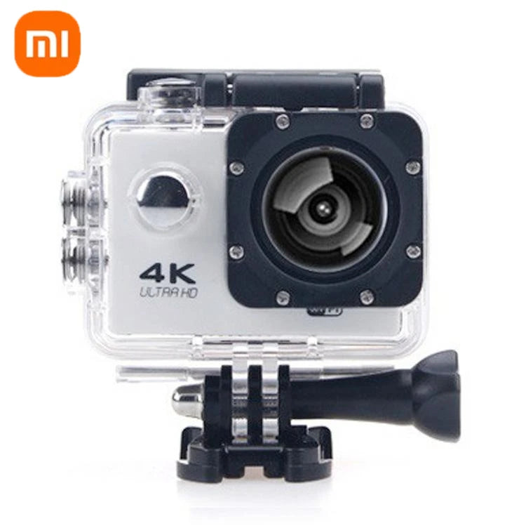 FXiaomi 4K Ultra HD Action Camera — 30fps WiFi Waterproof Sports Camera with 2.0" Display, 170° Lens for Cycling & Vlogging