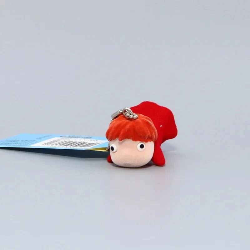 Hayao Miyazaki Totoro & Ponyo Keychain – Cute Cartoon Doll Bag Pendant, Car Accessory & Birthday Gift for Girls