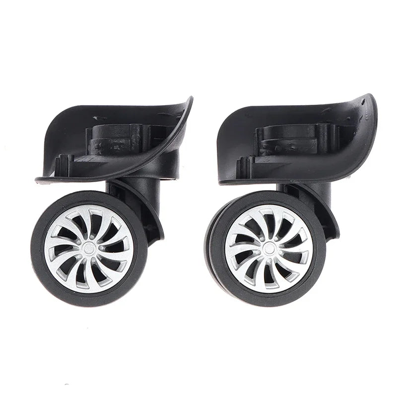 Universal 360° Swivel Suitcase Wheels — Replacement Trolley Luggage Wheels