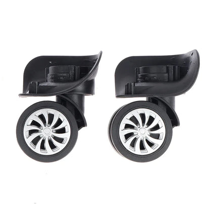 Universal 360° Swivel Suitcase Wheels — Replacement Trolley Luggage Wheels