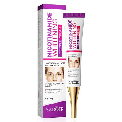 SADOER Freckle Removing Cream — Nicotinamide Moisturizing Face Cream for Hydrating, Nourishing & Firming Skin