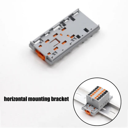 Compact Push-In Wire Connector Terminal Block – Fixed Modular Multi-Link Splicing 1-In Multiple-Out Lighting Connector 225 Series