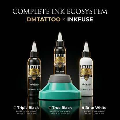 Vortex 10000RPM Tattoo Ink & Nail Polish Mixer – High-Speed Pigment Shaker Machine with US/EU Plug for Salon & Studio Use