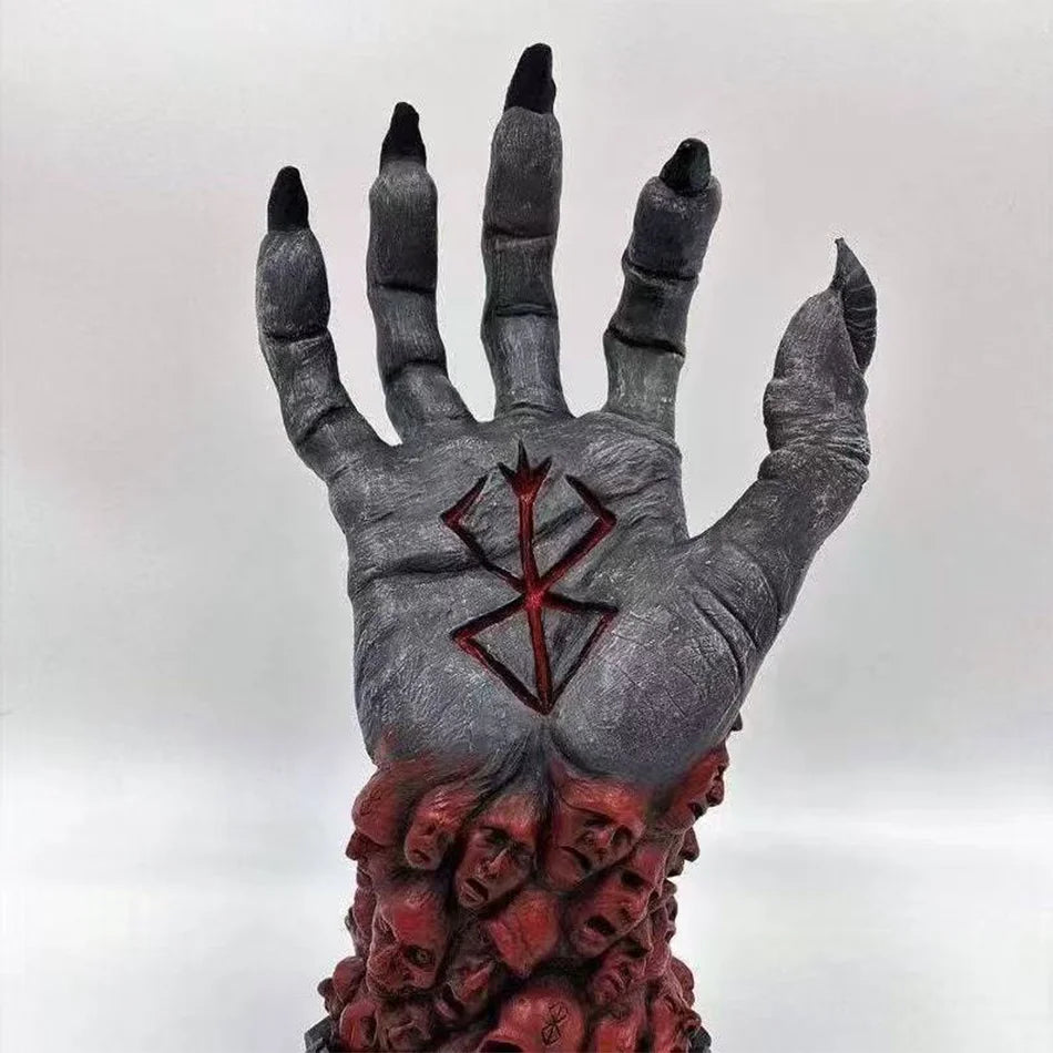 Gothic Witch Hand Resin Statue – Creative Wall Decor, Key & Bag Hanger, Aesthetic Home Ornament