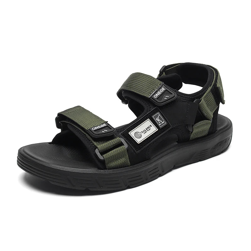 Men’s Summer Casual Sport Sandals – Fashionable Wear-Resistant Beach Shoes | Trendy Breathable Outdoor Comfortable Walking Sandals
