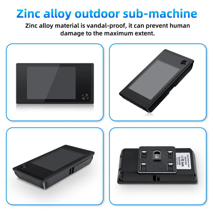 Awapow 3.5" Digital Door Viewer — 120° HD LCD Peephole Camera, 2MP Cat Eye Doorbell Monitor