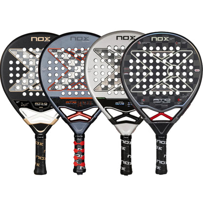 NOX Padel Tennis Racket - Carbon Fiber Diamond-Shaped EVA Sports Racquet