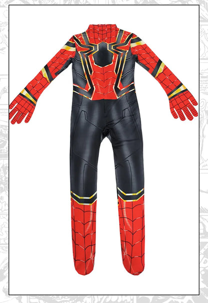 2025 Spiderman Cosplay Costume – Miles Morales Superhero Zentai Jumpsuit for Boys & Girls, Halloween & Carnival