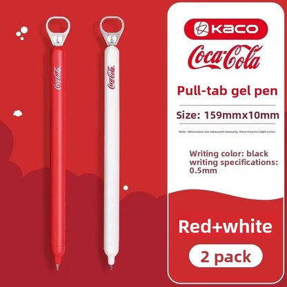 KACO Lingyue Pull-Tab Gel Pens - Multi-Color Quick-Dry Smooth Writing Stationery Collection