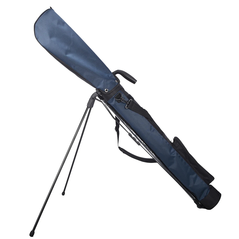 Lightweight Golf Club Bag with Bracket – Waterproof Golf Stand Carry Bag, Golf Gun Rack