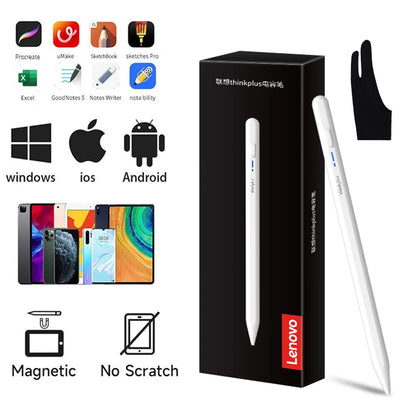 Lenovo Thinkplus BP16 Universal Stylus Pen – Touch Screen Pen for iOS, Android, Windows Tablets & Phones