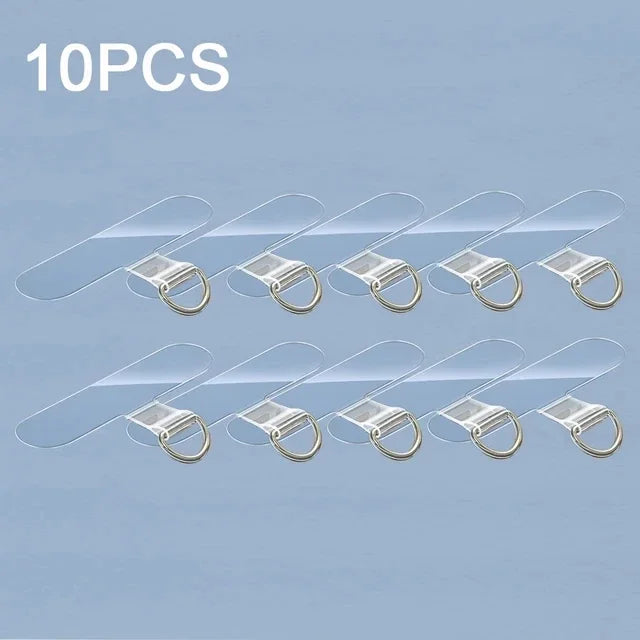 Universal TPU Anti-Lost Phone Lanyard – 10/5/1PCS Detachable Nylon Hanging Cord Strap, Card Gasket & Tether Pad