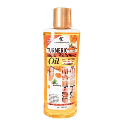 Turmeric Face Whitening Serum – Anti-Oxidation Dark Spot Corrector for Facial Brightening & Skin Clarity